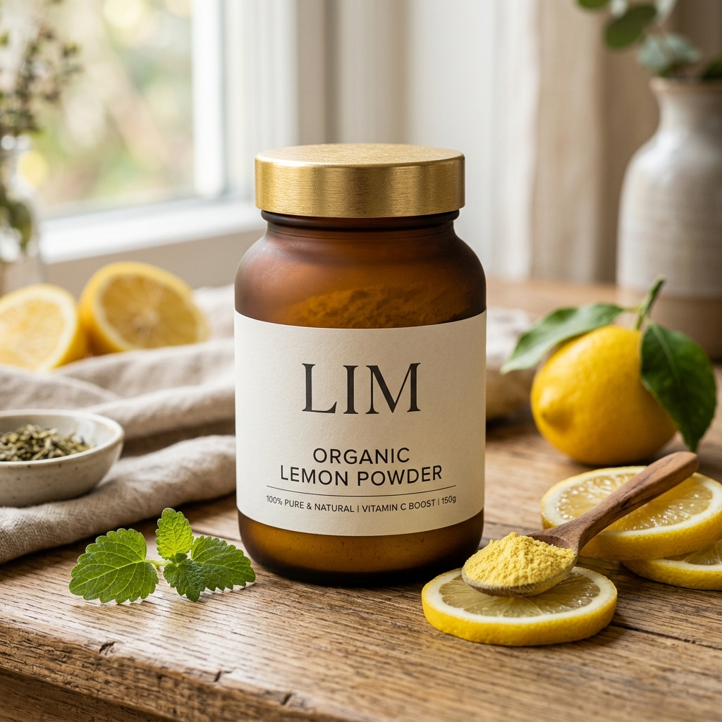 Lemon Vitality Powder Jar